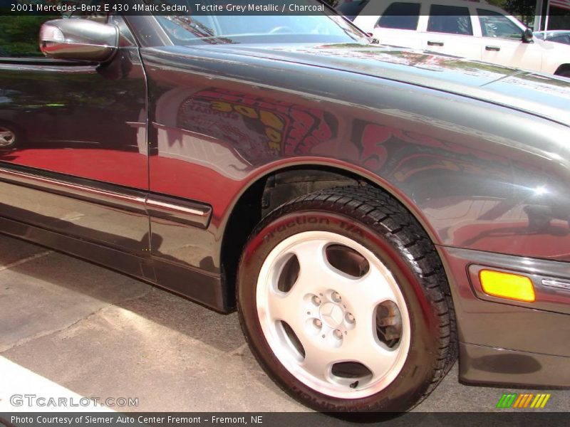 Tectite Grey Metallic / Charcoal 2001 Mercedes-Benz E 430 4Matic Sedan