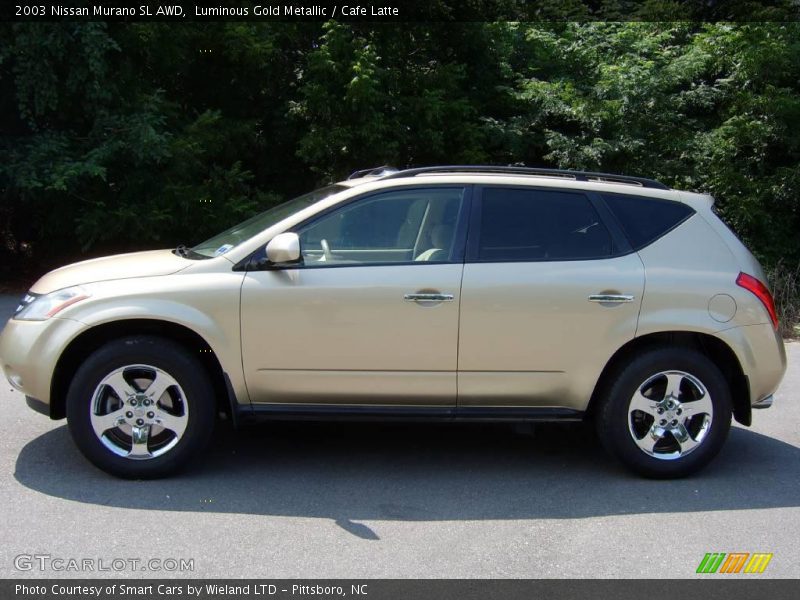Luminous Gold Metallic / Cafe Latte 2003 Nissan Murano SL AWD