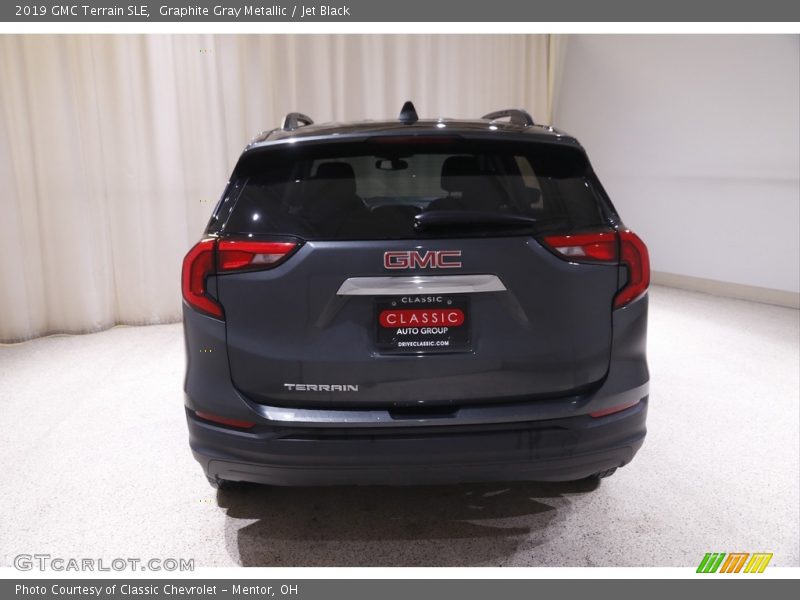 Graphite Gray Metallic / Jet Black 2019 GMC Terrain SLE