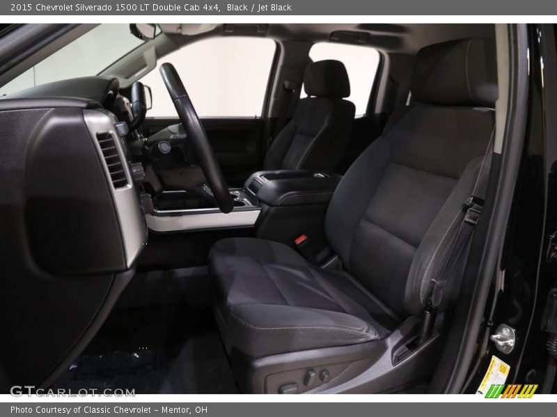 Black / Jet Black 2015 Chevrolet Silverado 1500 LT Double Cab 4x4