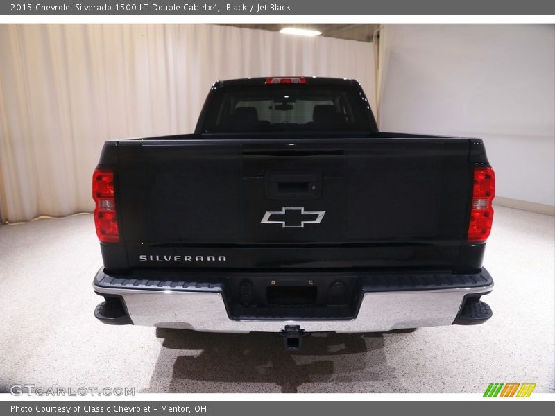Black / Jet Black 2015 Chevrolet Silverado 1500 LT Double Cab 4x4