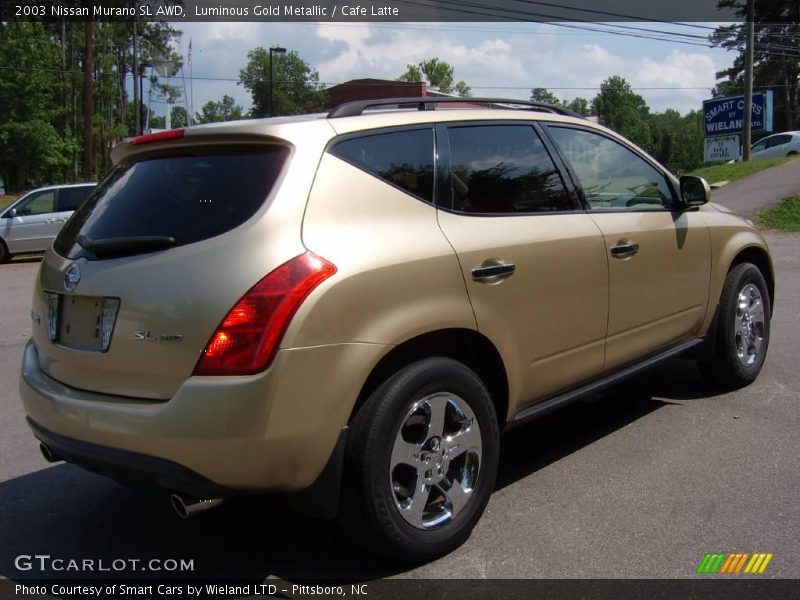 Luminous Gold Metallic / Cafe Latte 2003 Nissan Murano SL AWD