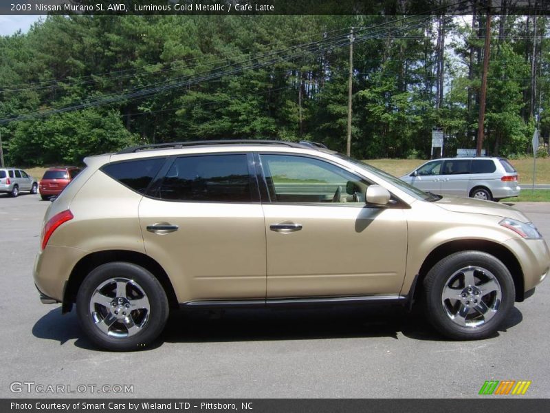 Luminous Gold Metallic / Cafe Latte 2003 Nissan Murano SL AWD
