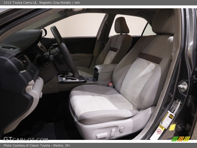 Magnetic Gray Metallic / Ash 2013 Toyota Camry LE