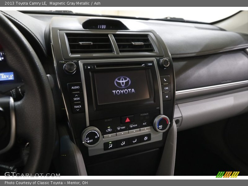 Magnetic Gray Metallic / Ash 2013 Toyota Camry LE