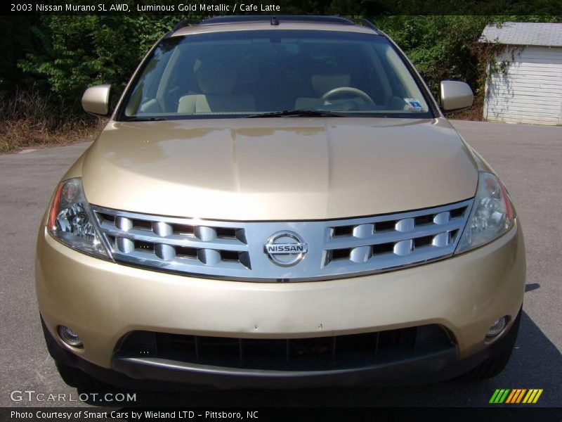 Luminous Gold Metallic / Cafe Latte 2003 Nissan Murano SL AWD
