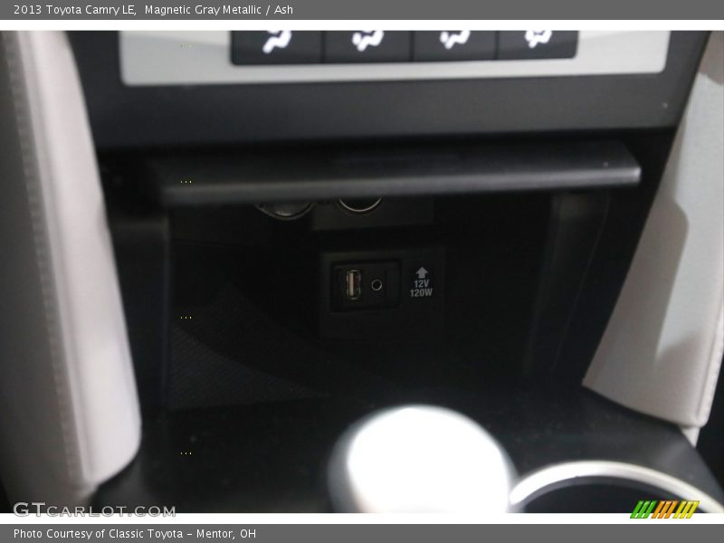Magnetic Gray Metallic / Ash 2013 Toyota Camry LE