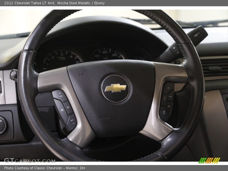 Mocha Steel Metallic / Ebony 2012 Chevrolet Tahoe LT 4x4