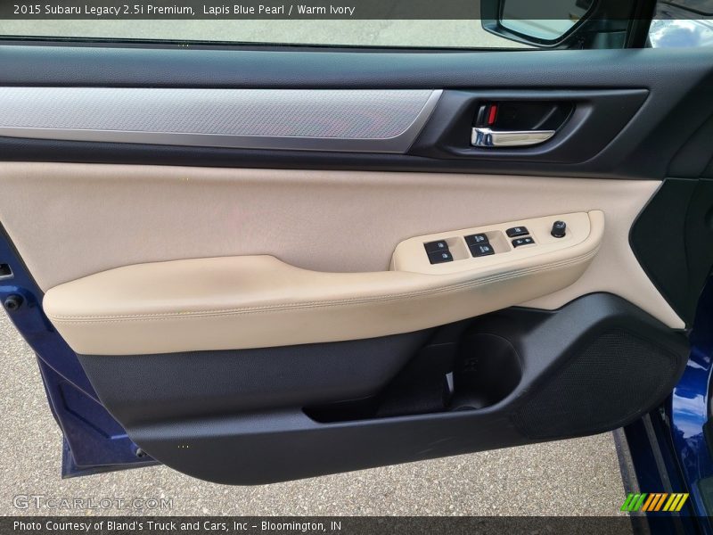 Door Panel of 2015 Legacy 2.5i Premium