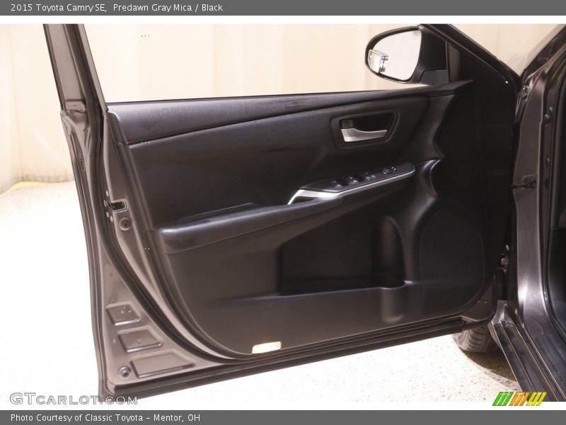 Predawn Gray Mica / Black 2015 Toyota Camry SE