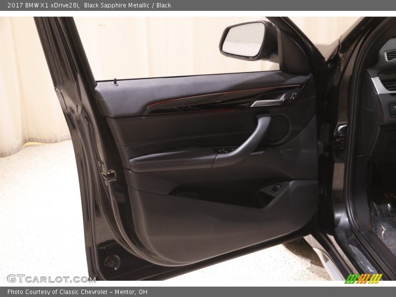 Black Sapphire Metallic / Black 2017 BMW X1 xDrive28i
