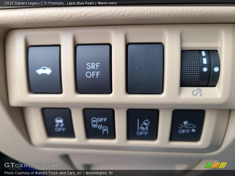 Controls of 2015 Legacy 2.5i Premium