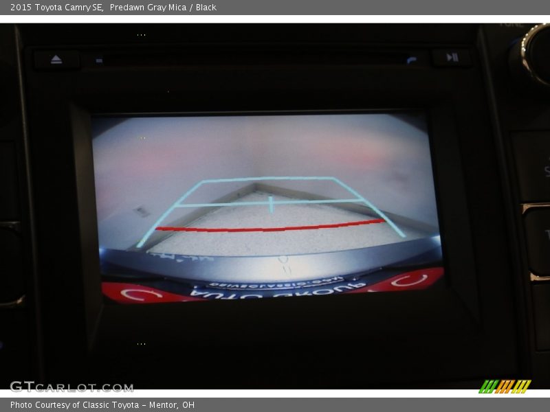 Predawn Gray Mica / Black 2015 Toyota Camry SE