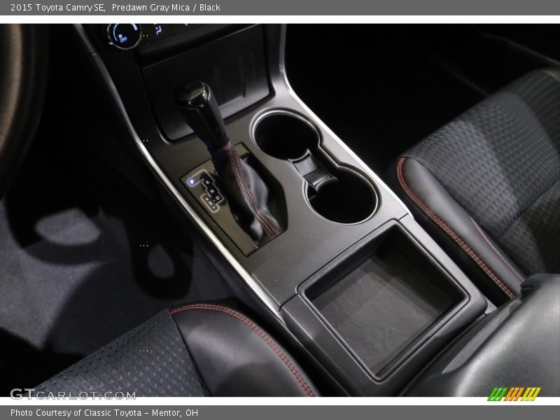 Predawn Gray Mica / Black 2015 Toyota Camry SE