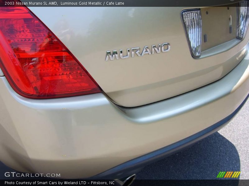 Luminous Gold Metallic / Cafe Latte 2003 Nissan Murano SL AWD