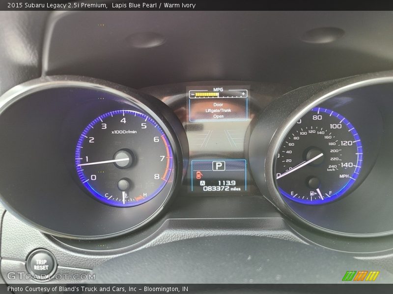  2015 Legacy 2.5i Premium 2.5i Premium Gauges