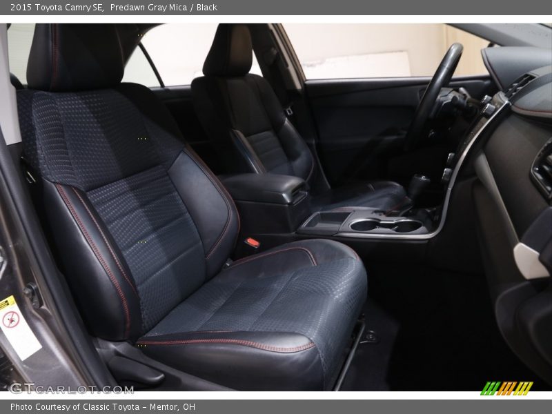 Predawn Gray Mica / Black 2015 Toyota Camry SE