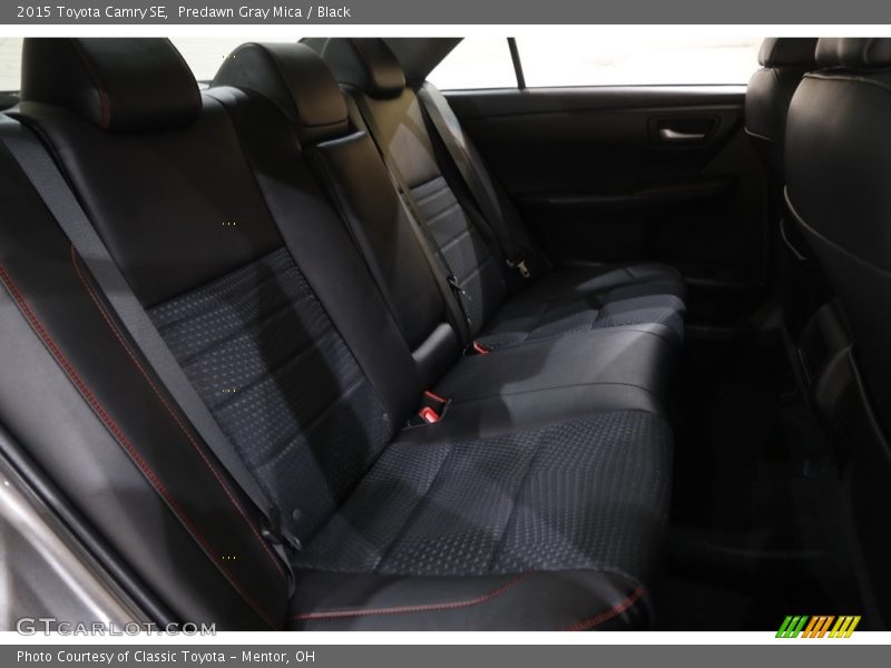 Predawn Gray Mica / Black 2015 Toyota Camry SE