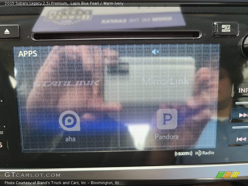 Lapis Blue Pearl / Warm Ivory 2015 Subaru Legacy 2.5i Premium