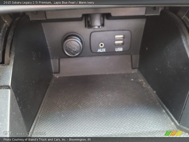 Lapis Blue Pearl / Warm Ivory 2015 Subaru Legacy 2.5i Premium
