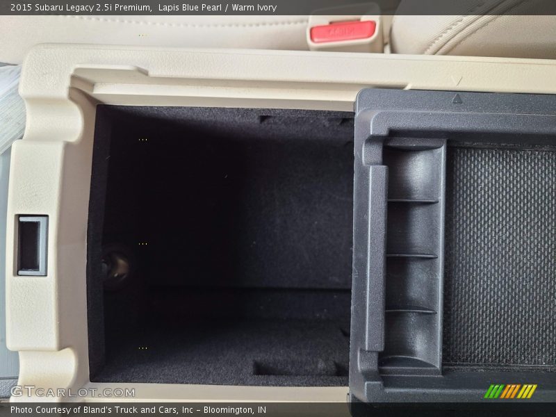 Lapis Blue Pearl / Warm Ivory 2015 Subaru Legacy 2.5i Premium
