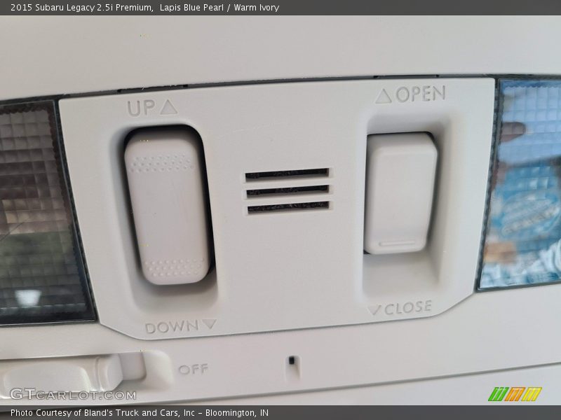 Lapis Blue Pearl / Warm Ivory 2015 Subaru Legacy 2.5i Premium