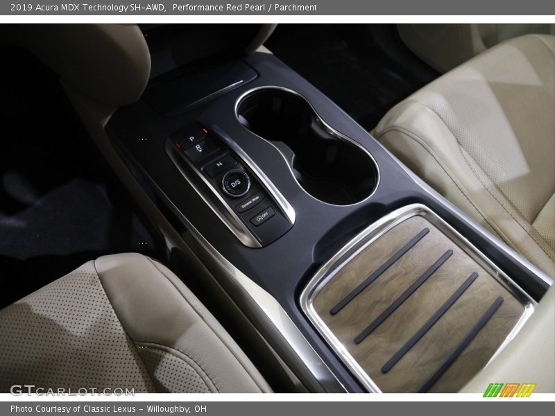 Performance Red Pearl / Parchment 2019 Acura MDX Technology SH-AWD