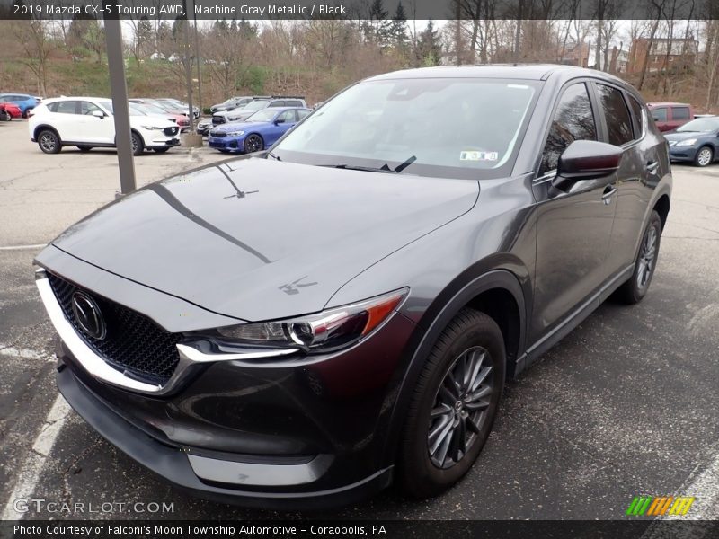 Machine Gray Metallic / Black 2019 Mazda CX-5 Touring AWD