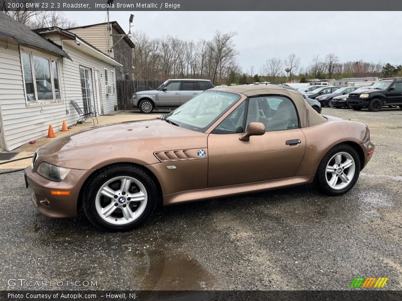  2000 Z3 2.3 Roadster Impala Brown Metallic