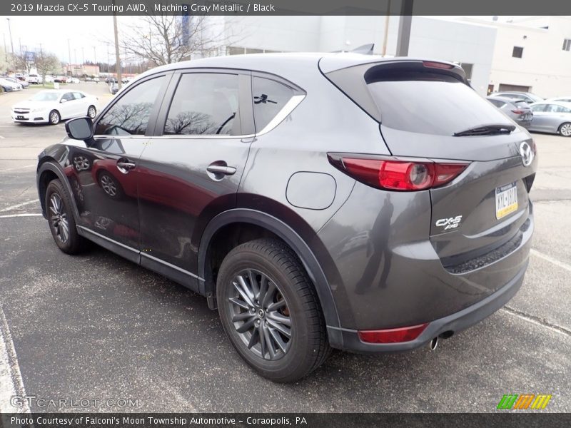 Machine Gray Metallic / Black 2019 Mazda CX-5 Touring AWD