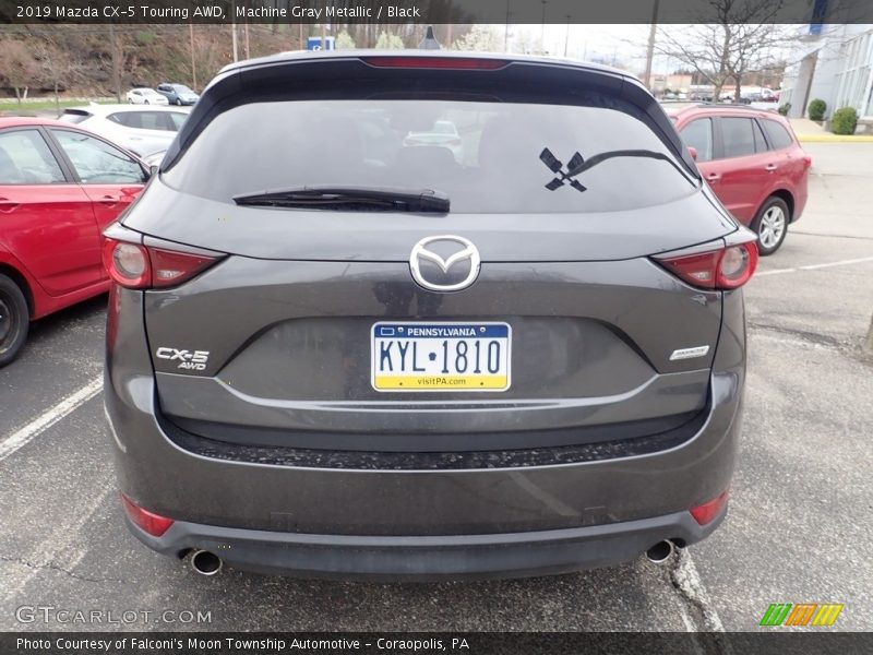 Machine Gray Metallic / Black 2019 Mazda CX-5 Touring AWD