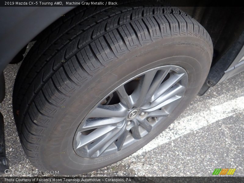Machine Gray Metallic / Black 2019 Mazda CX-5 Touring AWD