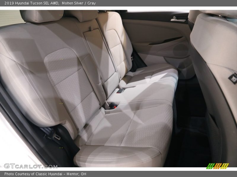 Molten Silver / Gray 2019 Hyundai Tucson SEL AWD