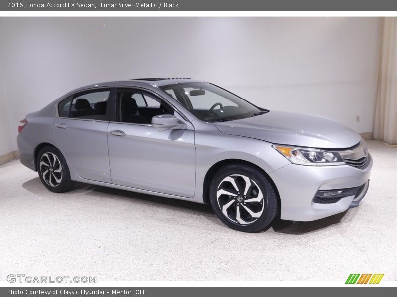 Lunar Silver Metallic / Black 2016 Honda Accord EX Sedan