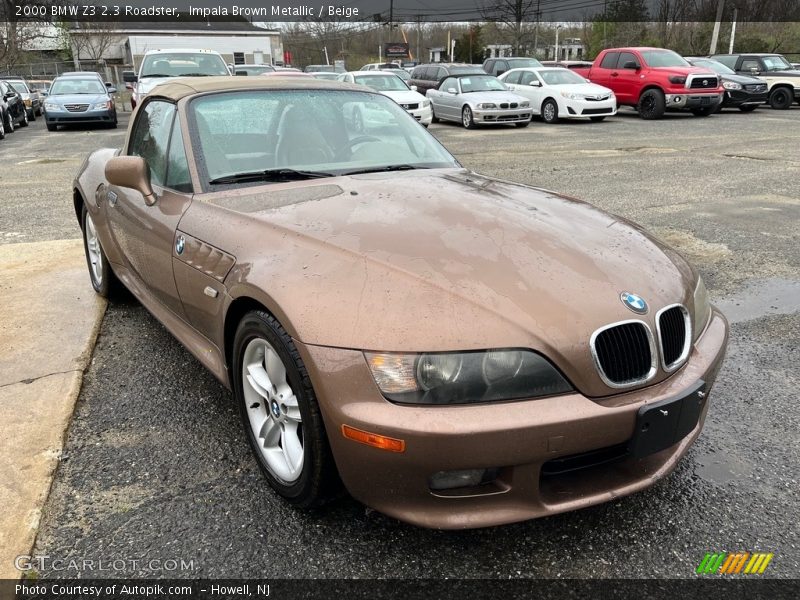 Impala Brown Metallic / Beige 2000 BMW Z3 2.3 Roadster