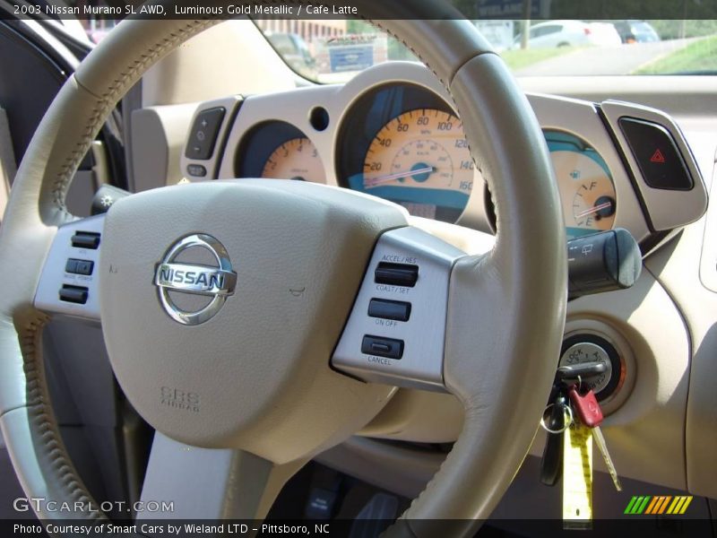 Luminous Gold Metallic / Cafe Latte 2003 Nissan Murano SL AWD