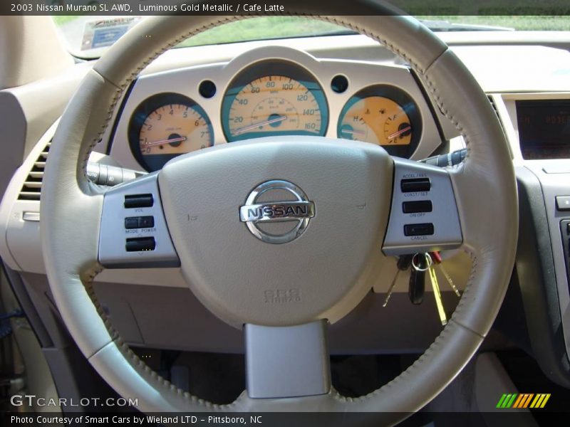 Luminous Gold Metallic / Cafe Latte 2003 Nissan Murano SL AWD