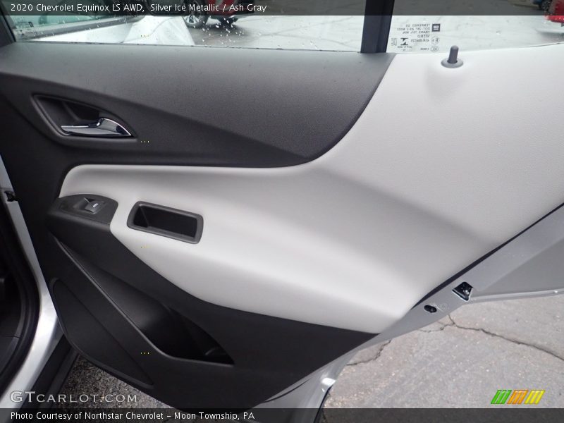 Silver Ice Metallic / Ash Gray 2020 Chevrolet Equinox LS AWD