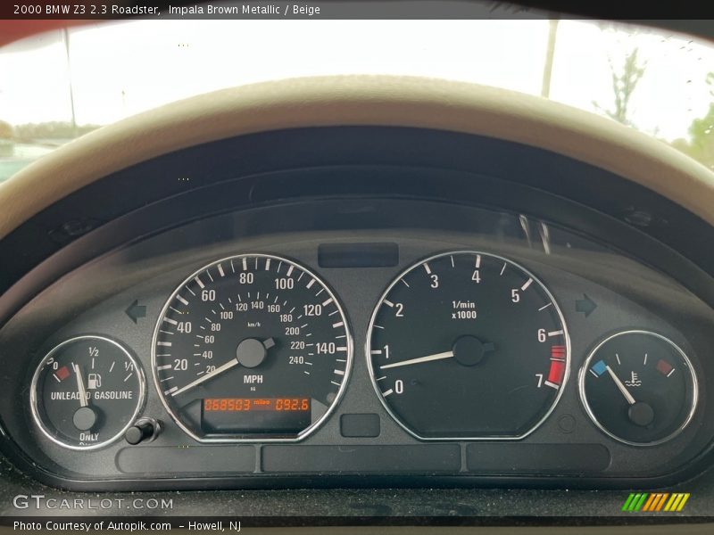 2000 Z3 2.3 Roadster 2.3 Roadster Gauges