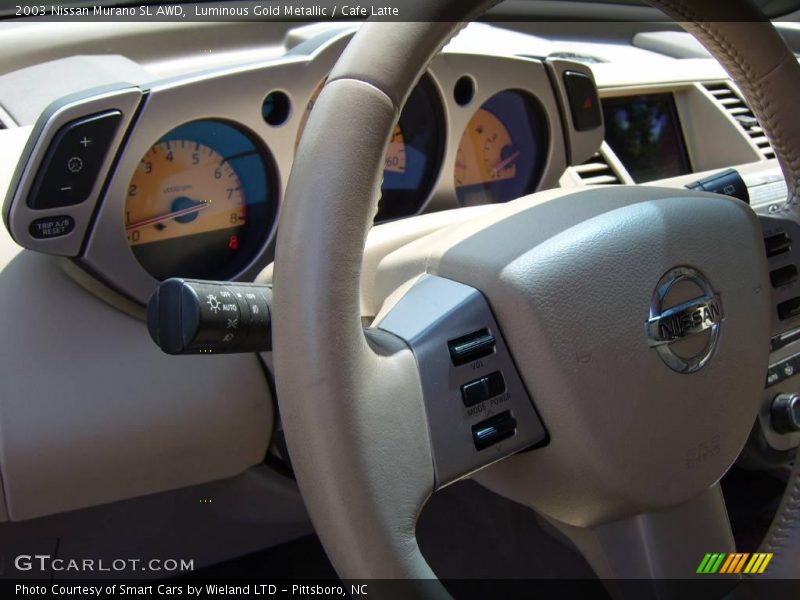 Luminous Gold Metallic / Cafe Latte 2003 Nissan Murano SL AWD