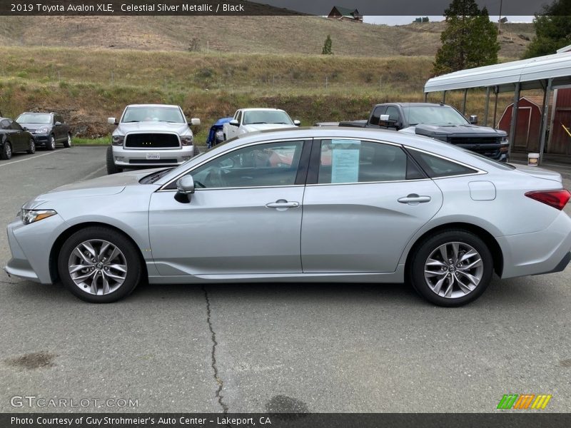 Celestial Silver Metallic / Black 2019 Toyota Avalon XLE