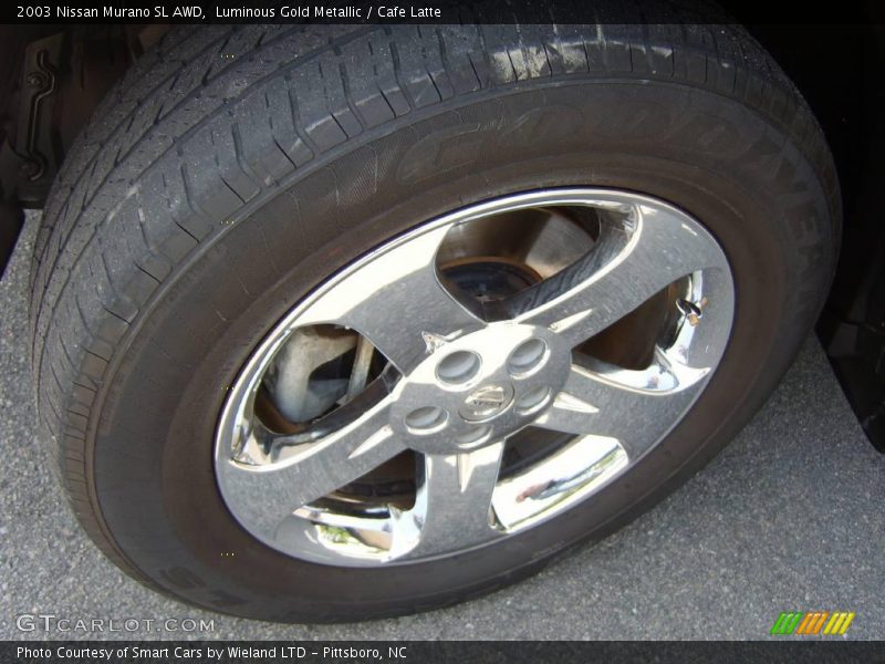 Luminous Gold Metallic / Cafe Latte 2003 Nissan Murano SL AWD