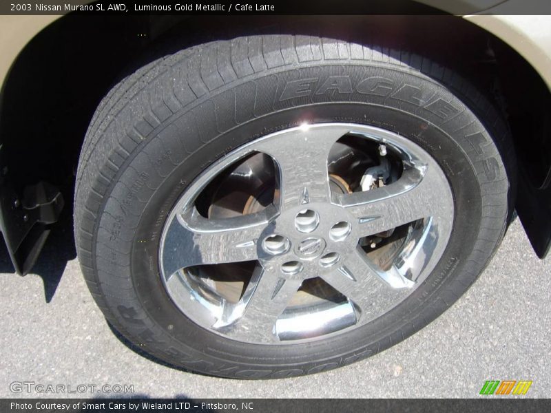 Luminous Gold Metallic / Cafe Latte 2003 Nissan Murano SL AWD