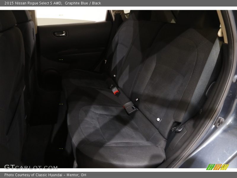 Graphite Blue / Black 2015 Nissan Rogue Select S AWD
