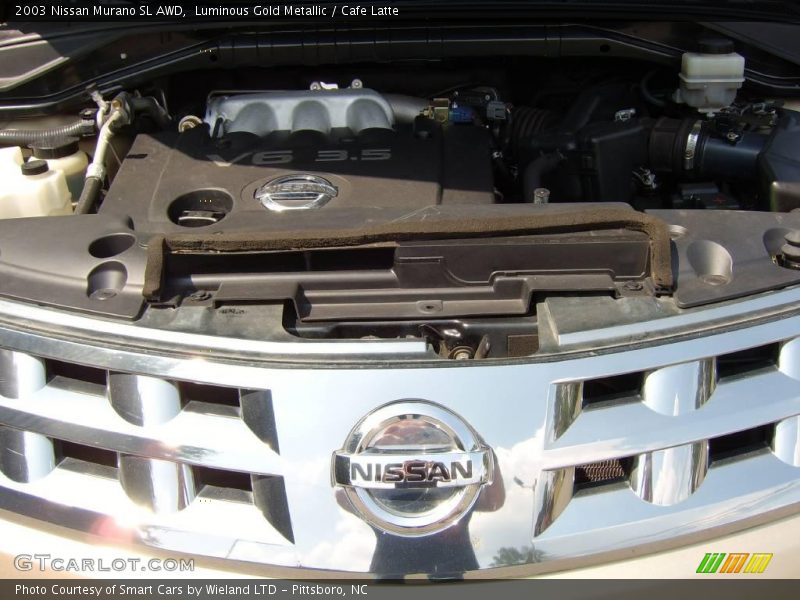 Luminous Gold Metallic / Cafe Latte 2003 Nissan Murano SL AWD