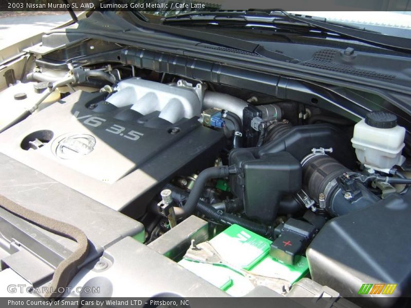 Luminous Gold Metallic / Cafe Latte 2003 Nissan Murano SL AWD