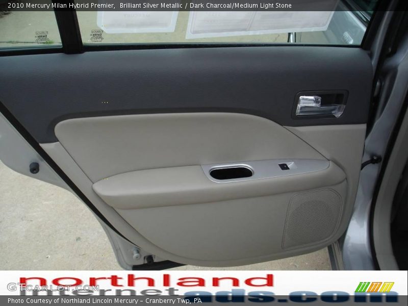 Brilliant Silver Metallic / Dark Charcoal/Medium Light Stone 2010 Mercury Milan Hybrid Premier