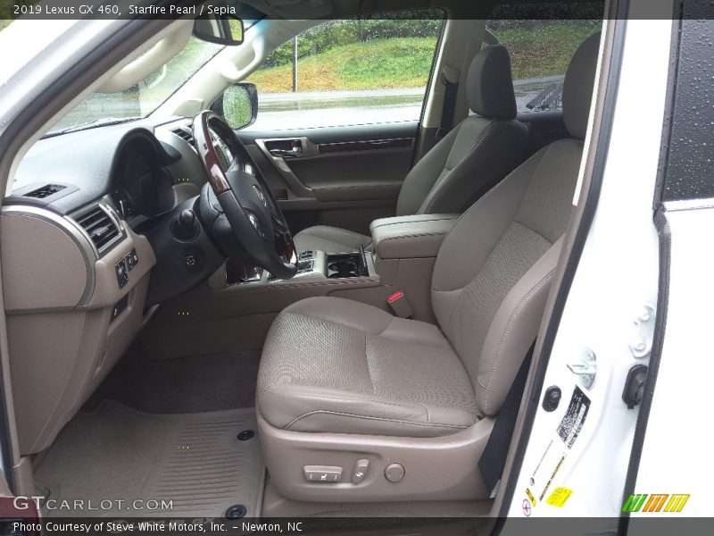 Front Seat of 2019 GX 460