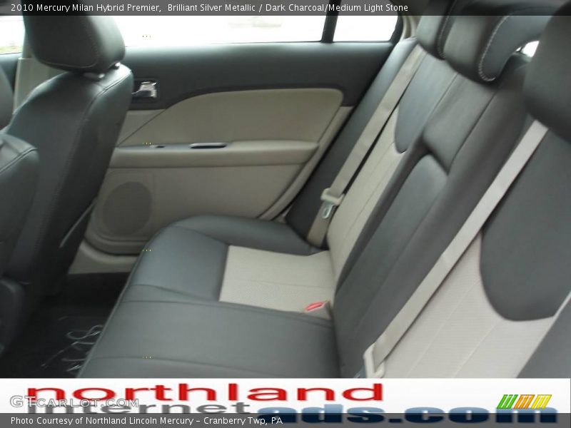Brilliant Silver Metallic / Dark Charcoal/Medium Light Stone 2010 Mercury Milan Hybrid Premier