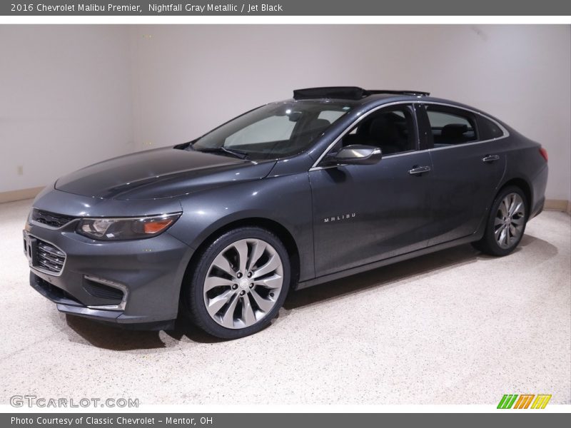 Nightfall Gray Metallic / Jet Black 2016 Chevrolet Malibu Premier